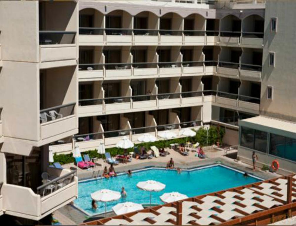 Lomeniz Hotel Rhodes City Exterior foto