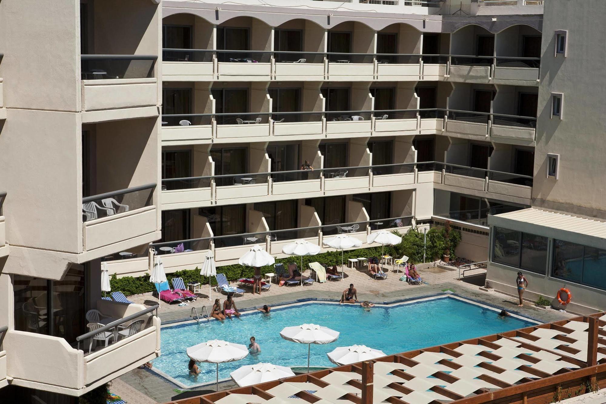 Lomeniz Hotel Rhodes City Exterior foto